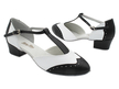 6849 Black Leather_White Leather_1.5inch_2001_Heel 1